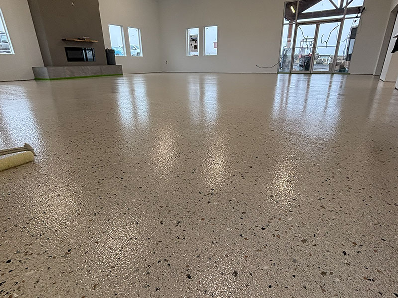 Flake Floor After