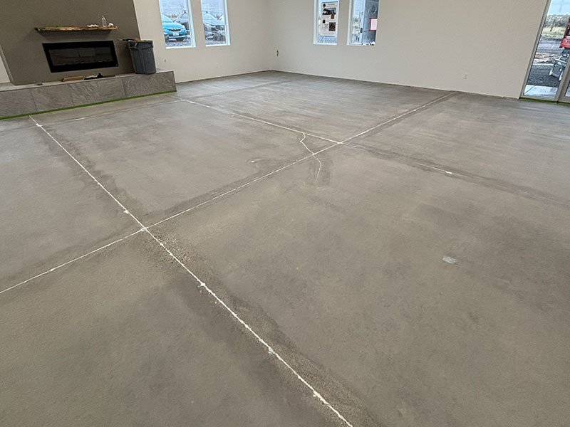 Flake Floor Before